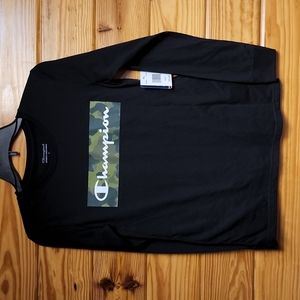 Boys Long sleeve Champion camo tee